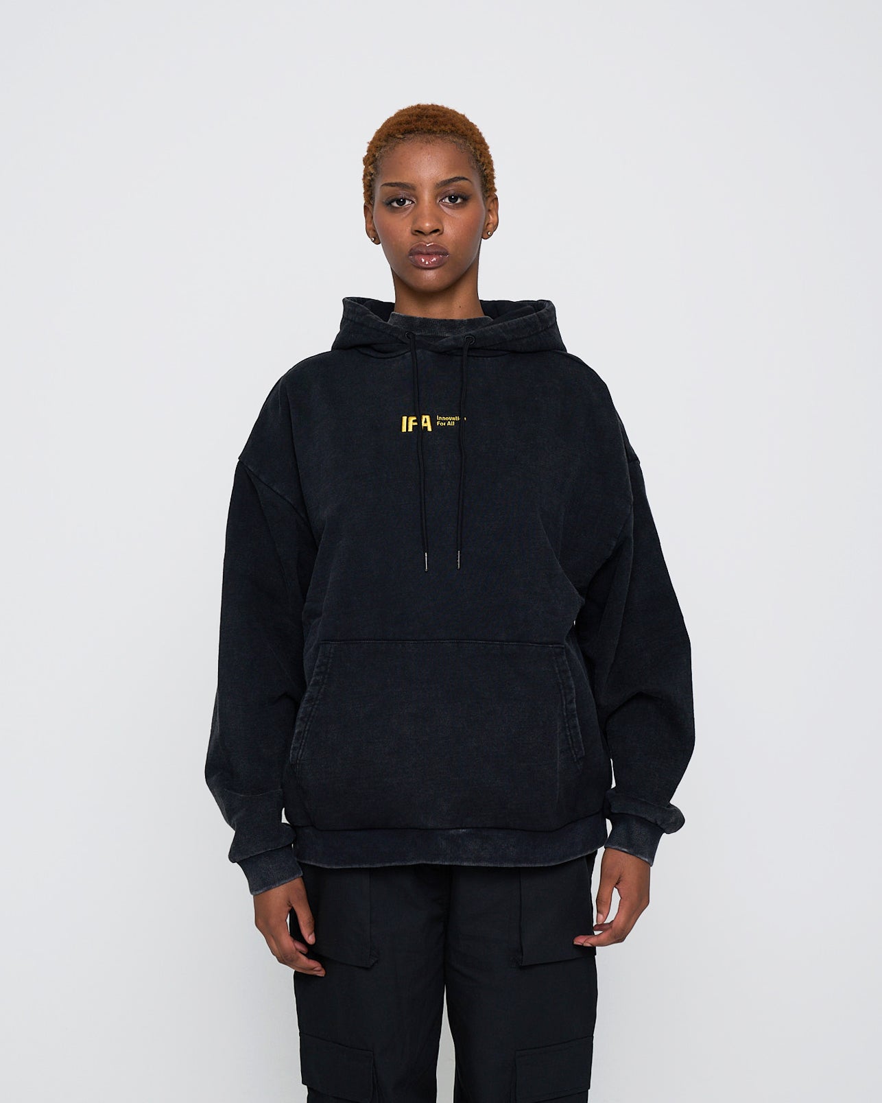 IFA FUNKOTTO HOODIE - BLACK