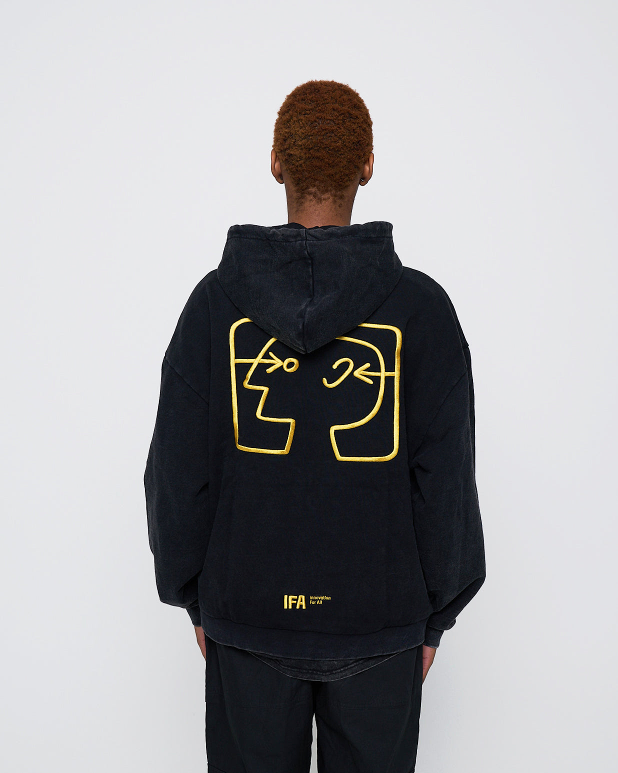 IFA FUNKOTTO HOODIE - BLACK